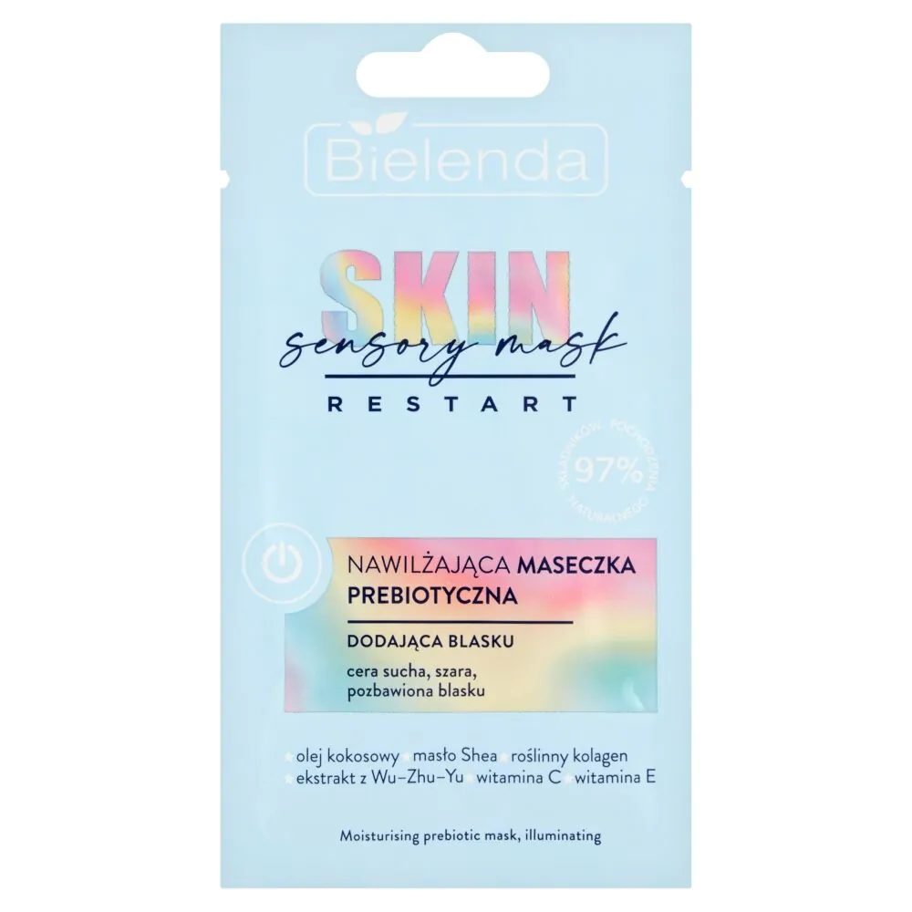 Mascarilla sensorial hidratante prebiótica Bielenda Skin Restart