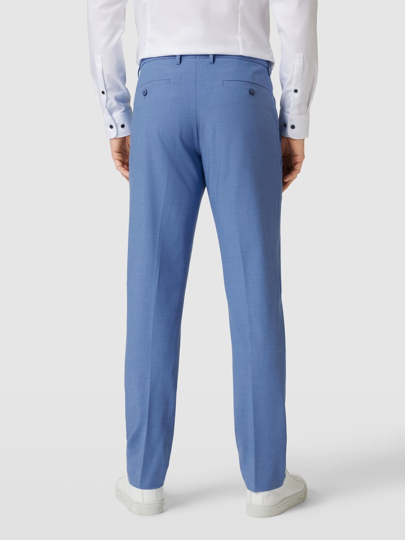Stoffhose mit französischen Eingrifftaschen Modell 'Steve' in blau
