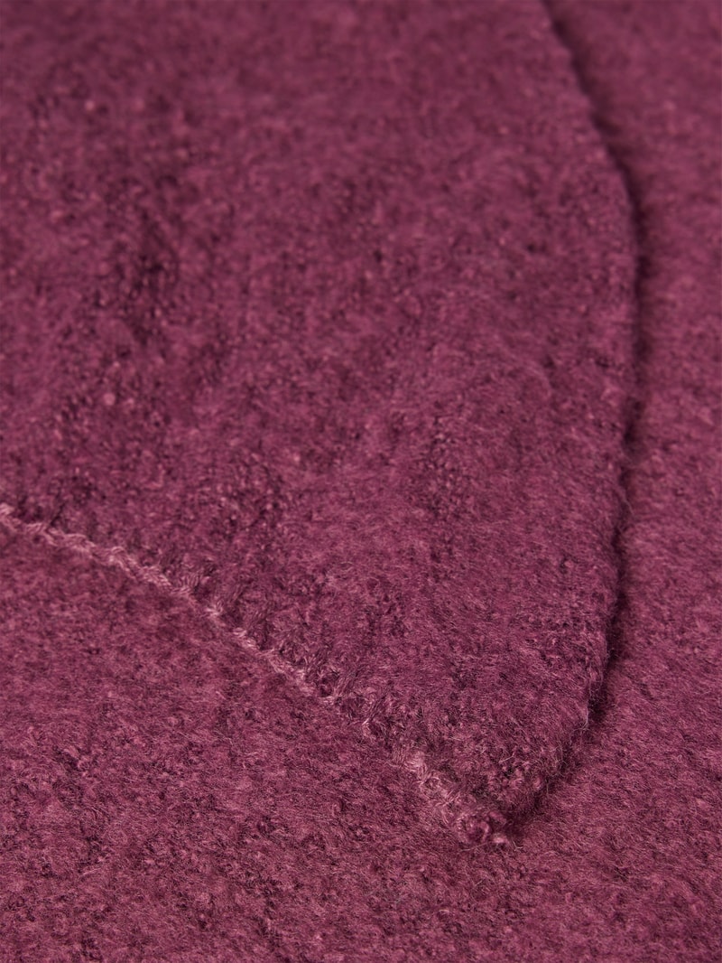 Schal in unifarbenem Design Modell 'PYRON' in bordeaux rot
