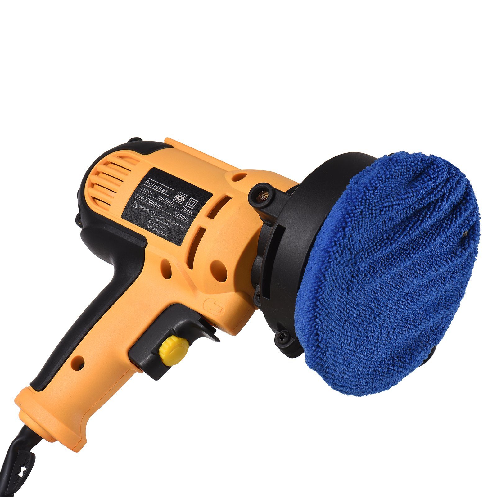 Tidyard Poliermaschine 5-Zoll-Elektroauto-Polierer-Kit 700 W