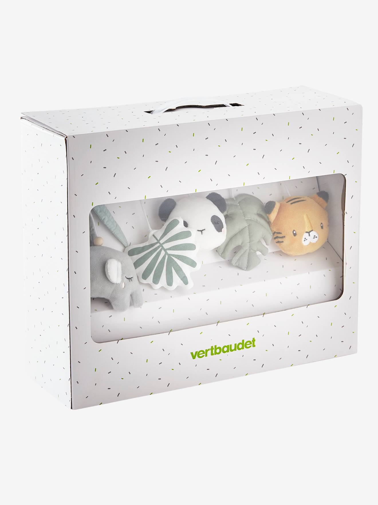 Mobile musical HANOÏ vert / multicolore