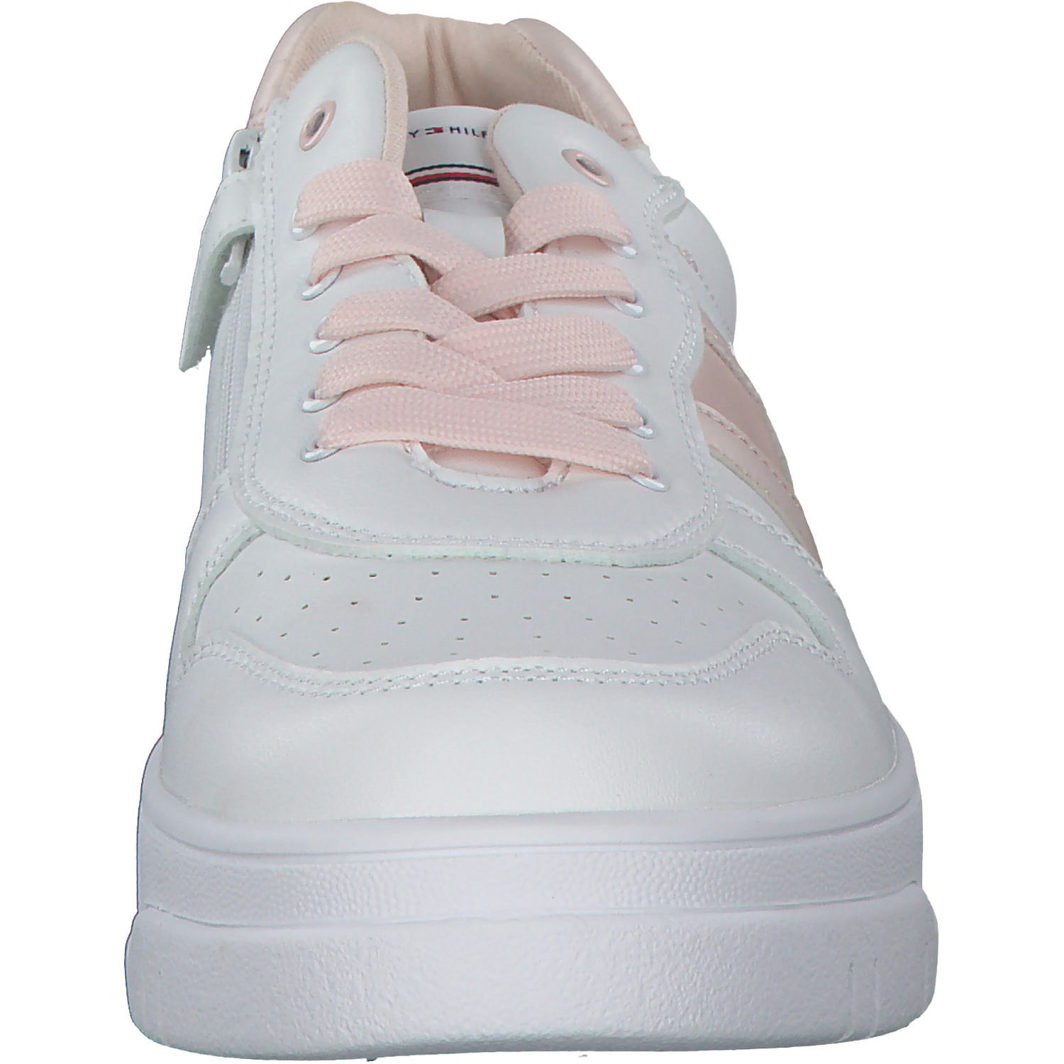 Tommy Hilfiger T3A9-32723, Schnürschuhe, Kinder, bianco/rosa/beige