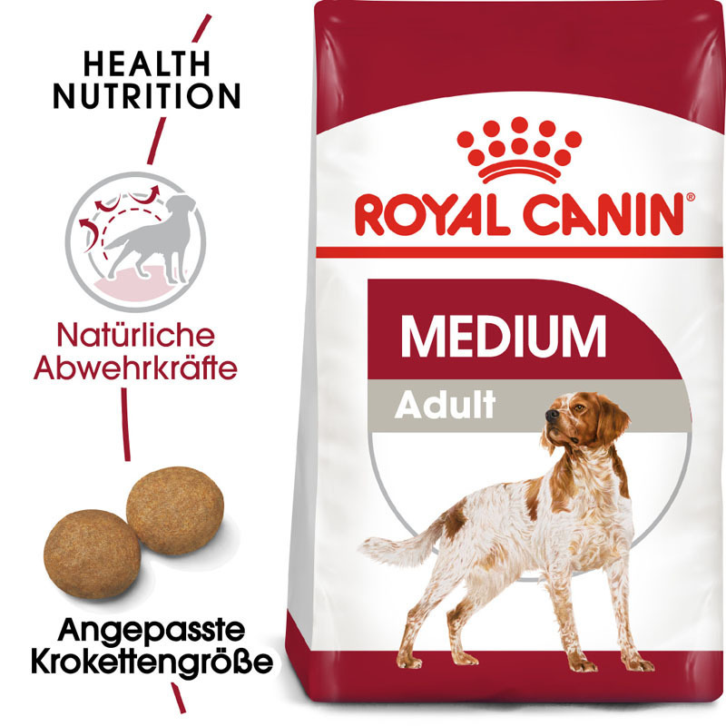 ROYAL CANIN Hundetrockenfutter ROYAL CANIN Medium Adult 15 kg
