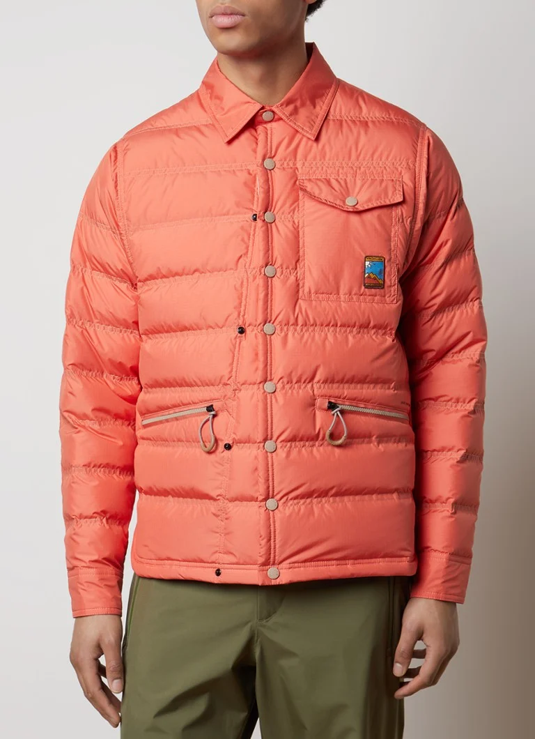 Moncler Lavachey quilted jacket with down filling and logo