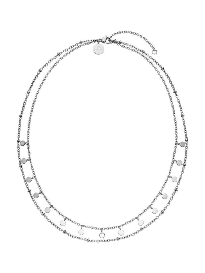 PURELEI Kette Plain in Silber günstig kaufen onesize
