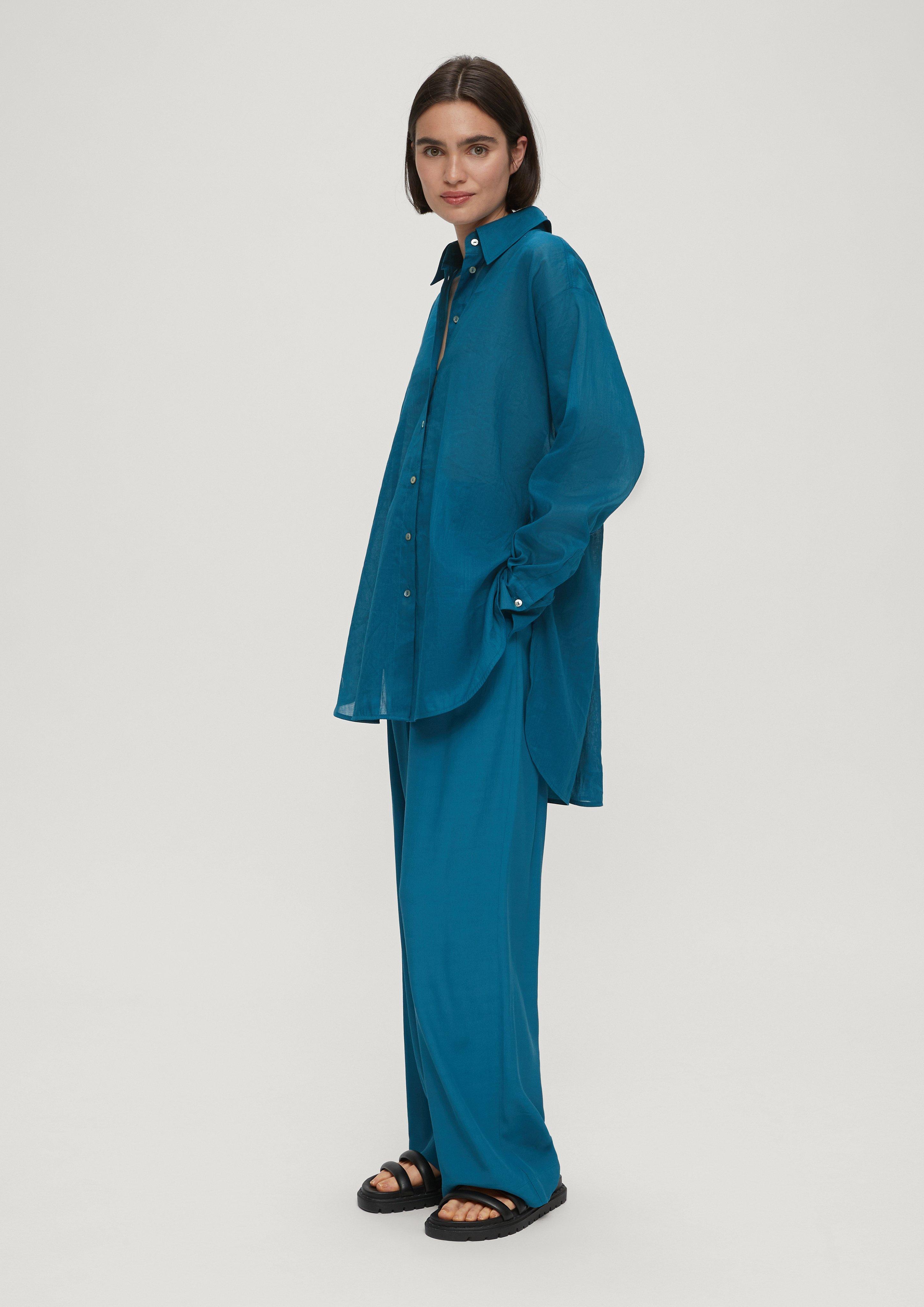 Leichte Longbluse  2132307-6768