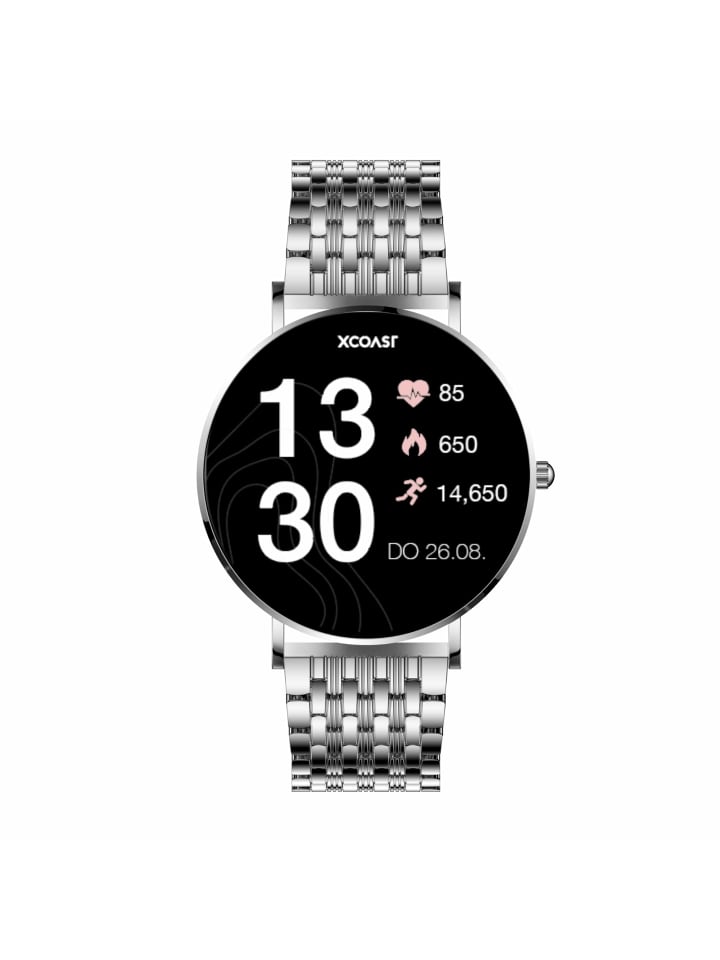 XCOAST XCOAST SIONA 2 Elegance Silver - Wasserdicht, AMOLED-Display, Ultraflach günstig kaufen onesize