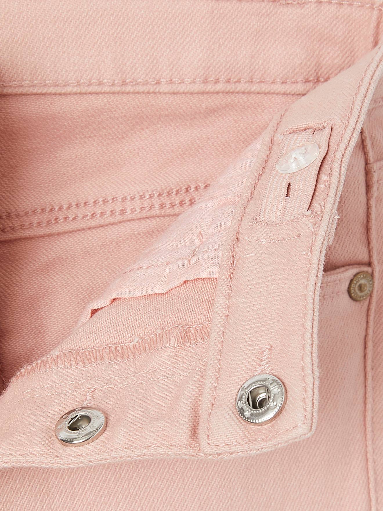 Pantalon Mom fit MorphologiK Fin fille vert sapin