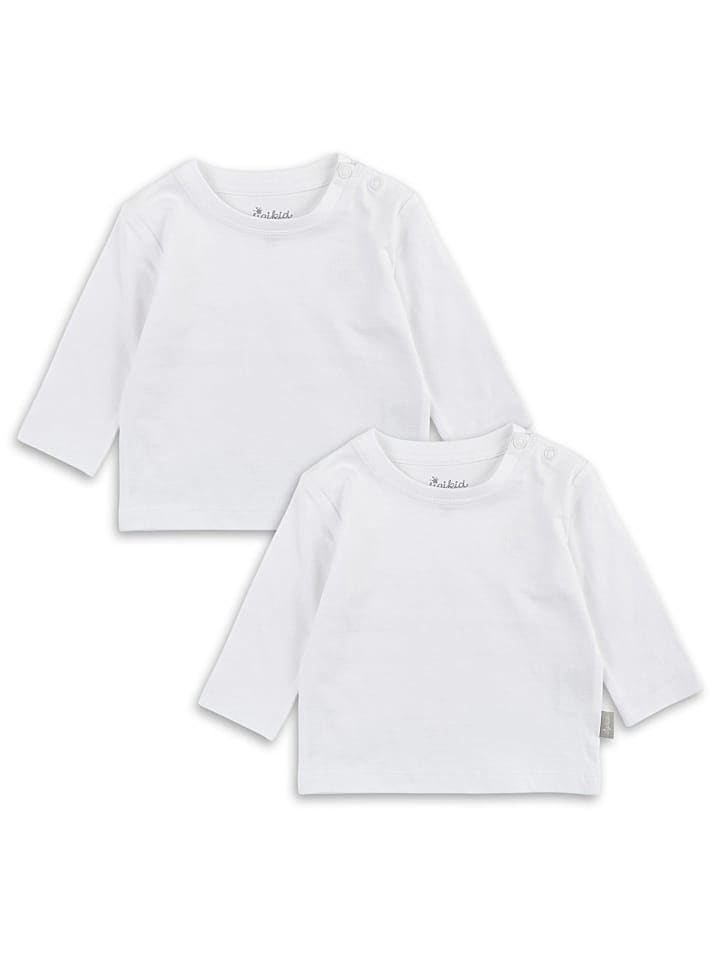 Sigikid Langarmshirt in Weiß Doppelpack günstig kaufen 80