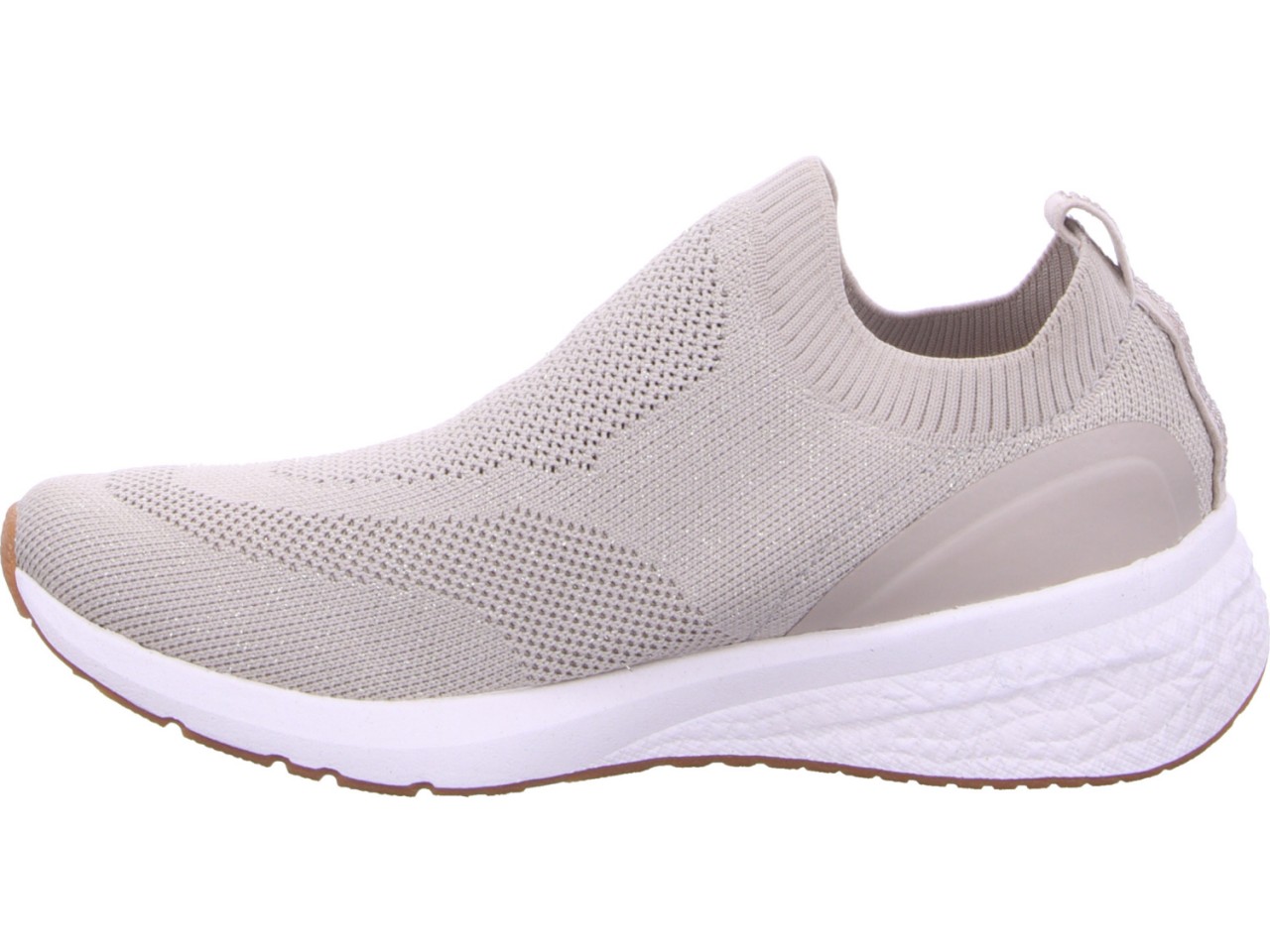 TAMARIS Sportliche Slipper silber