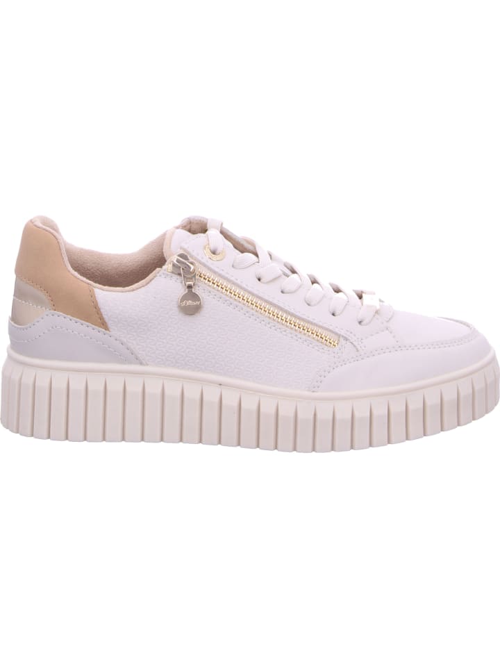s.Oliver Schnürschuhe in CREAM COMB günstig kaufen