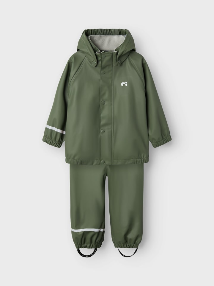 name it Regenanzug NKNDRY10 RAIN SET FO in thyme günstig kaufen