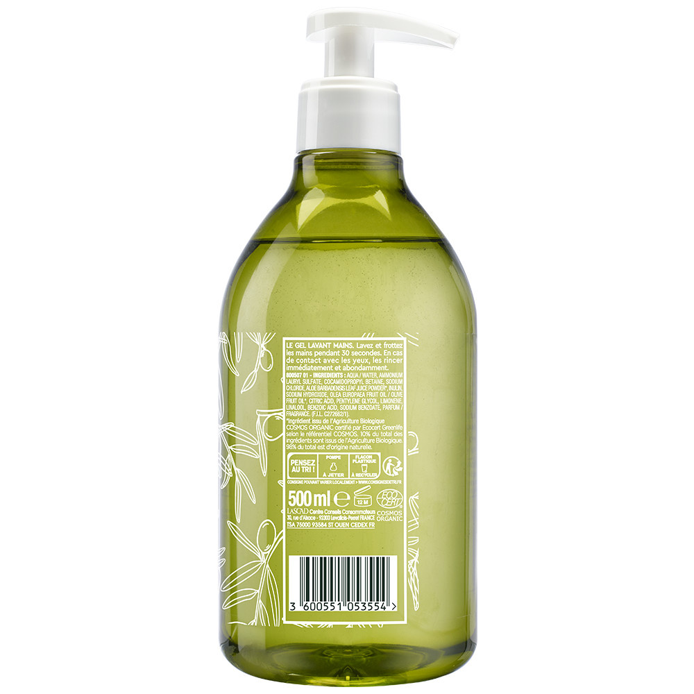 La Provençale Le Gel Lavant mains parfum Savon de Marseille Gel lavant mains bio