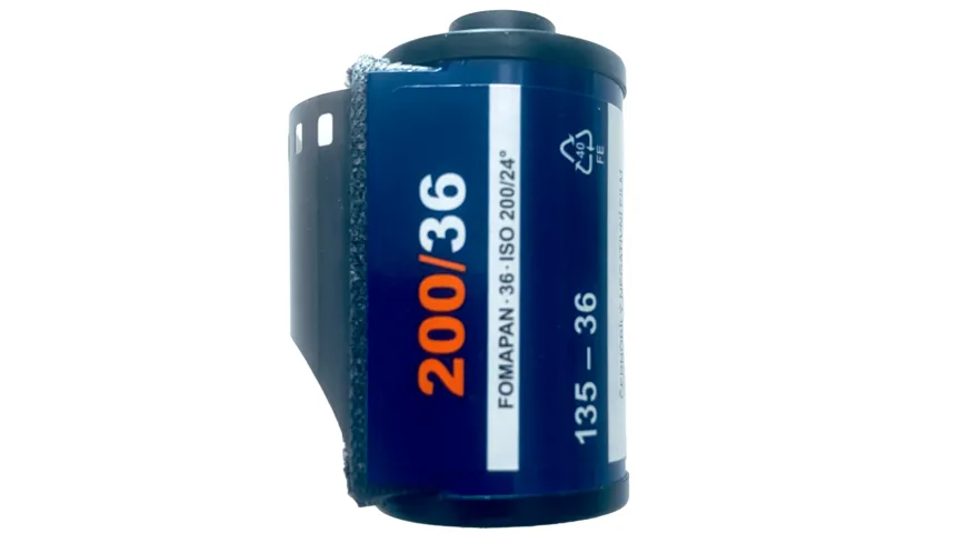 FOMA 135mm Kleinbildfilm Schwarz / Weiß für 36 Aufnahmen