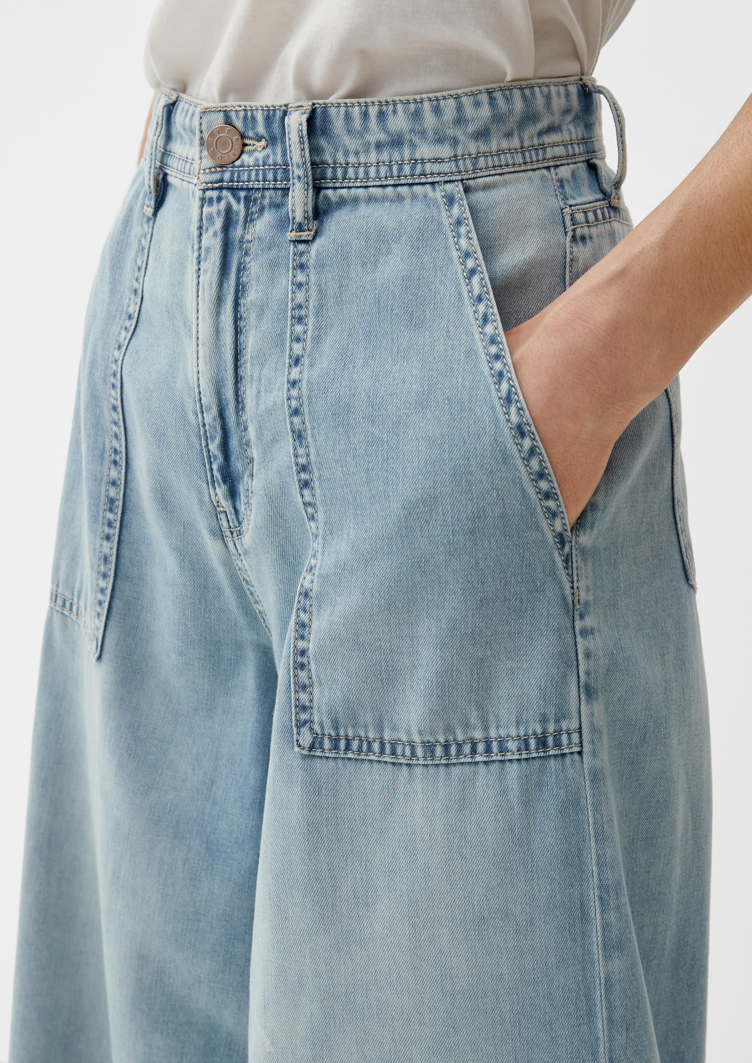 Jeans-Culotte Suri / Regular Fit / High Rise / Wide Leg  2127753-52Z1