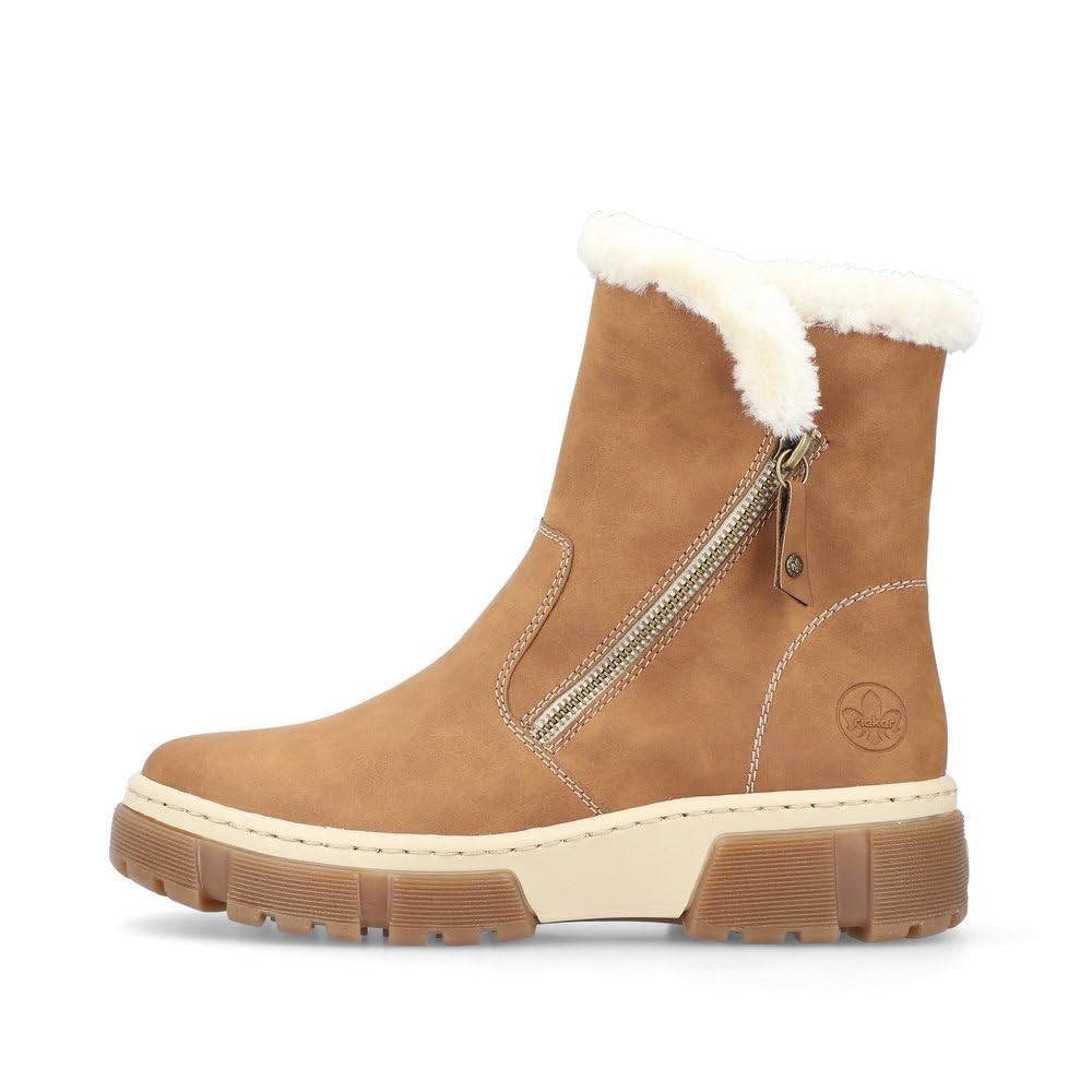 RIEKER Winterstiefel braun