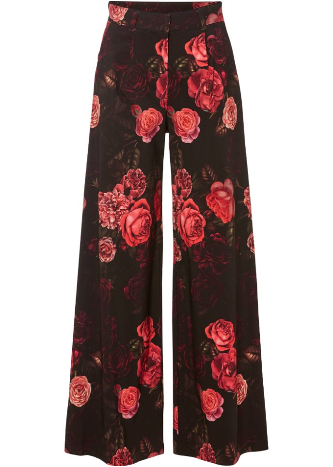 Weite Hose, High Waist