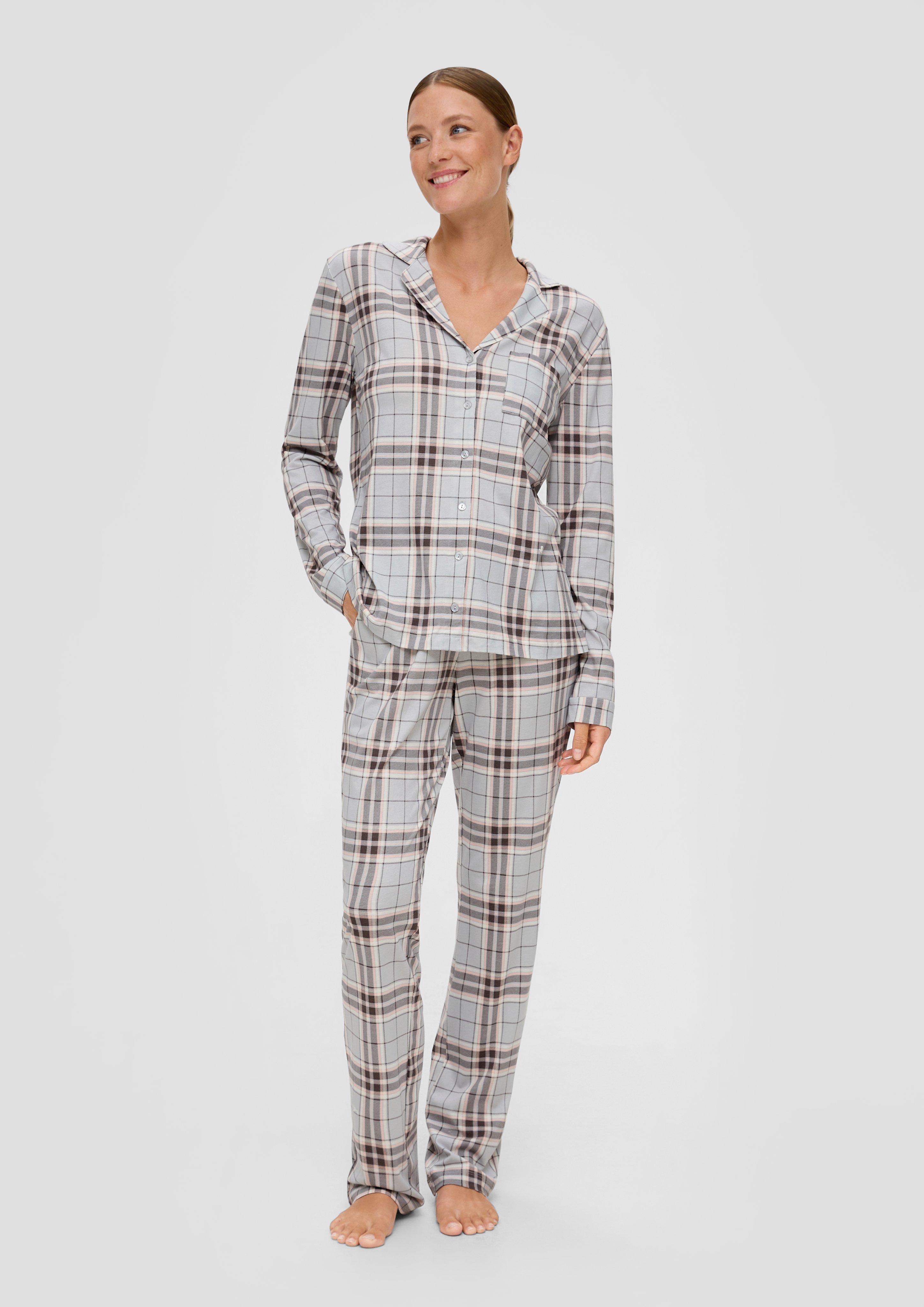 Pyjamaset aus Viskosemix  6008995-59N1