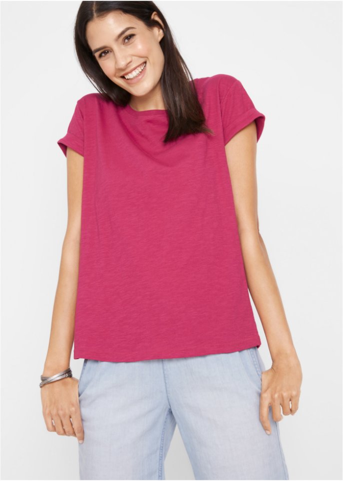 Boxy-Shirt, Kurzarm