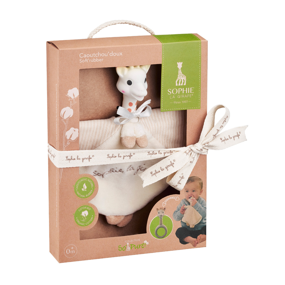 sophie la girafe Caoutchou'Doux So'Pure Collection So'Pure