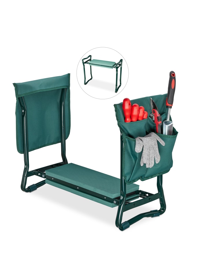 relaxdays Kniebank in Grün günstig kaufen onesize