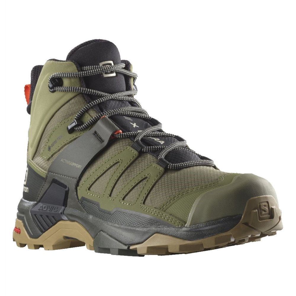 Salomon X Ultra 4 Mid GTX breit 2E L41739900 / grün