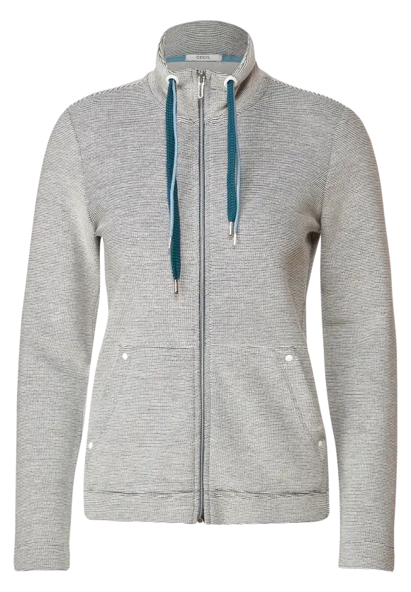 CECIL Gestreifte Shirtjacke