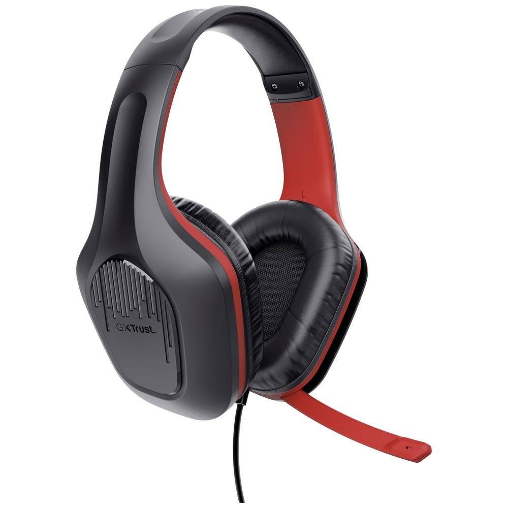 Trust Lightweight gaming headset suitable for SWITCH Kopfhörer (Lautstärkeregelung, Mikrofon-Stummschaltung)