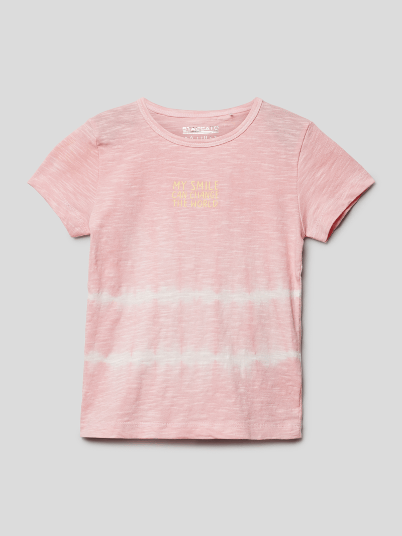 T-Shirt aus Baumwolle in rosa