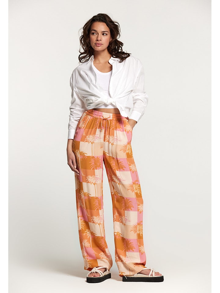 SHIWI Hose in Orange/ Rosa günstig kaufen XL