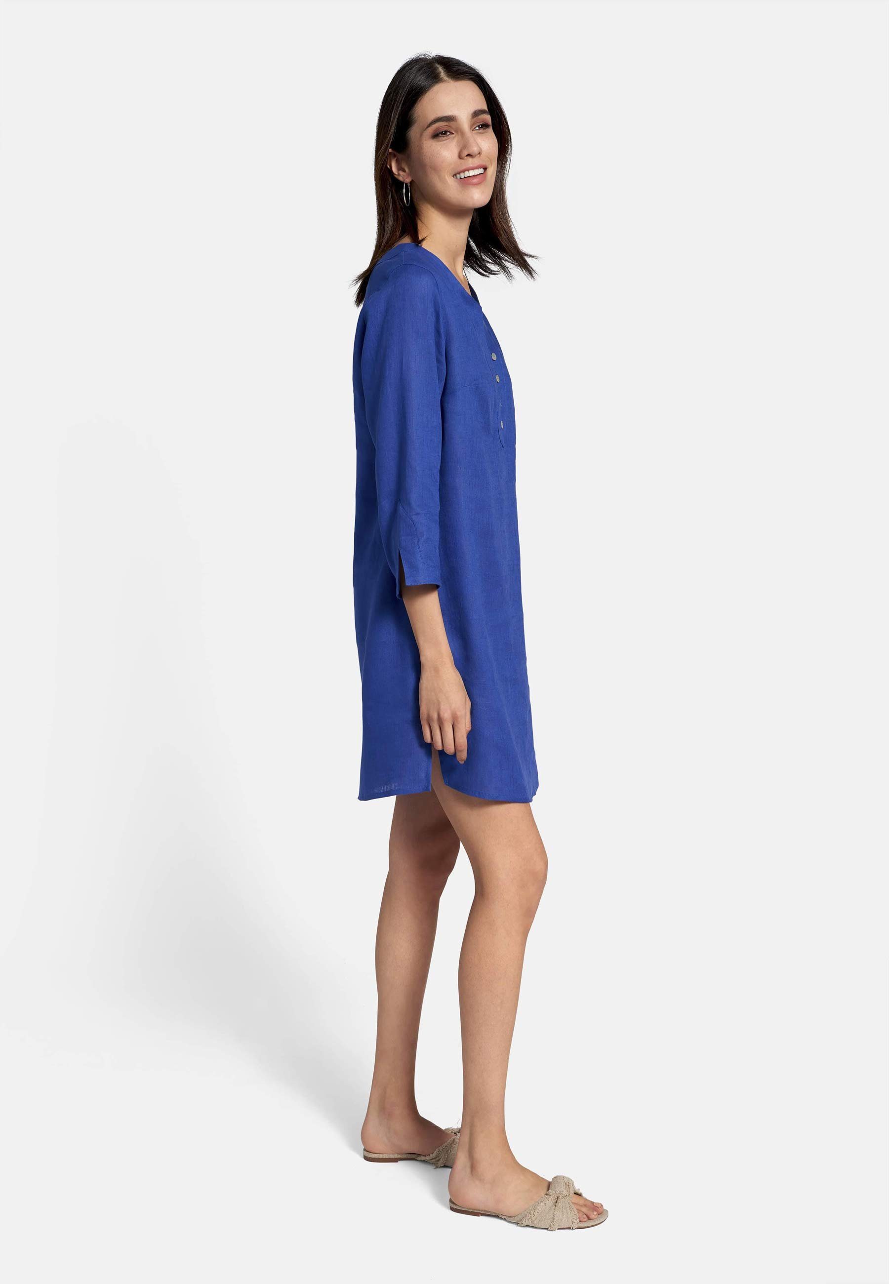 Peter Hahn Tunika Linen mit Knopfleiste