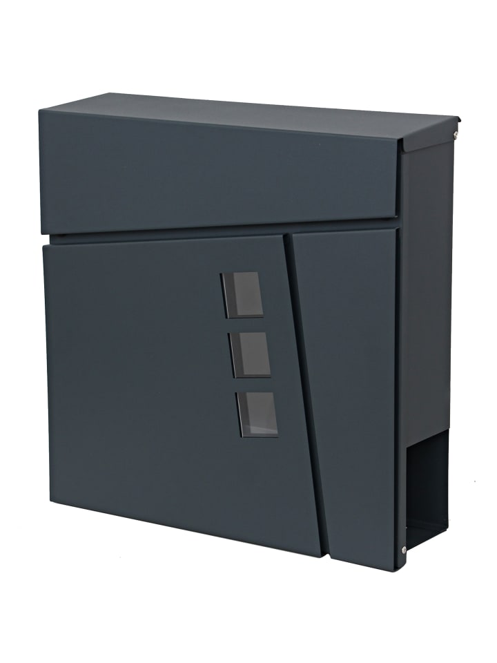MCW Briefkasten B29 mit Zeitungsfach, Anthrazit günstig kaufen onesize