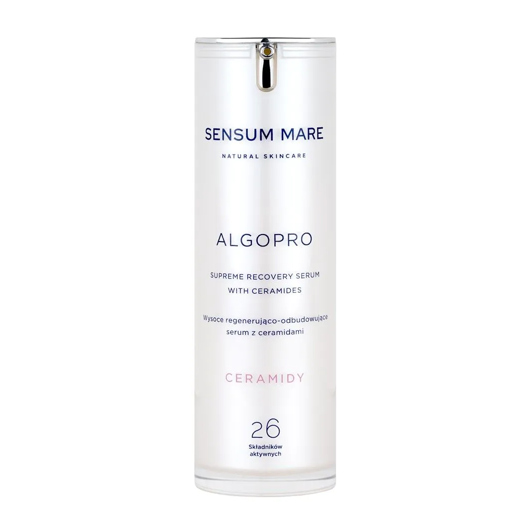 SENSUM MARE Algopro Labai regeneruojantis ir atkuriamasis serumas su 5% keramidų kompleksu 30ml