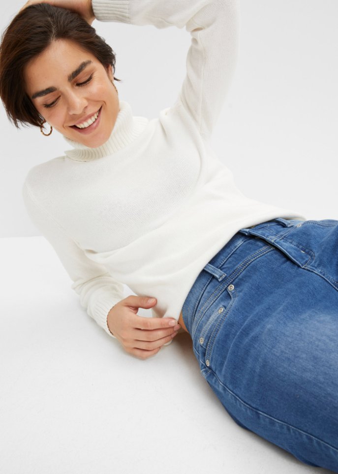 Shaping Thermo-Jeans mit kuscheliger Innenseite, Slim