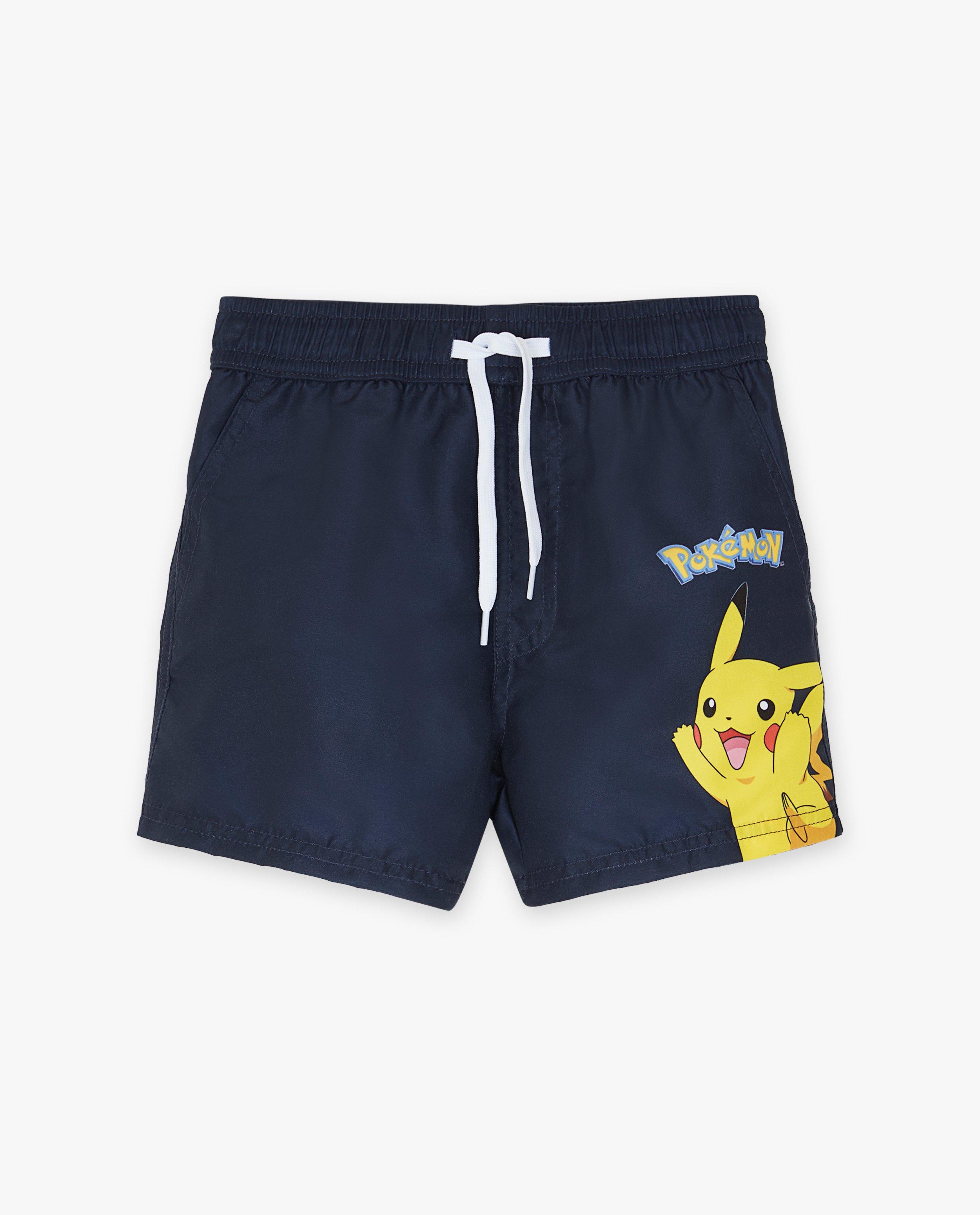 Pokémon Fürdőruha Pokémon Mintával Sötétkék