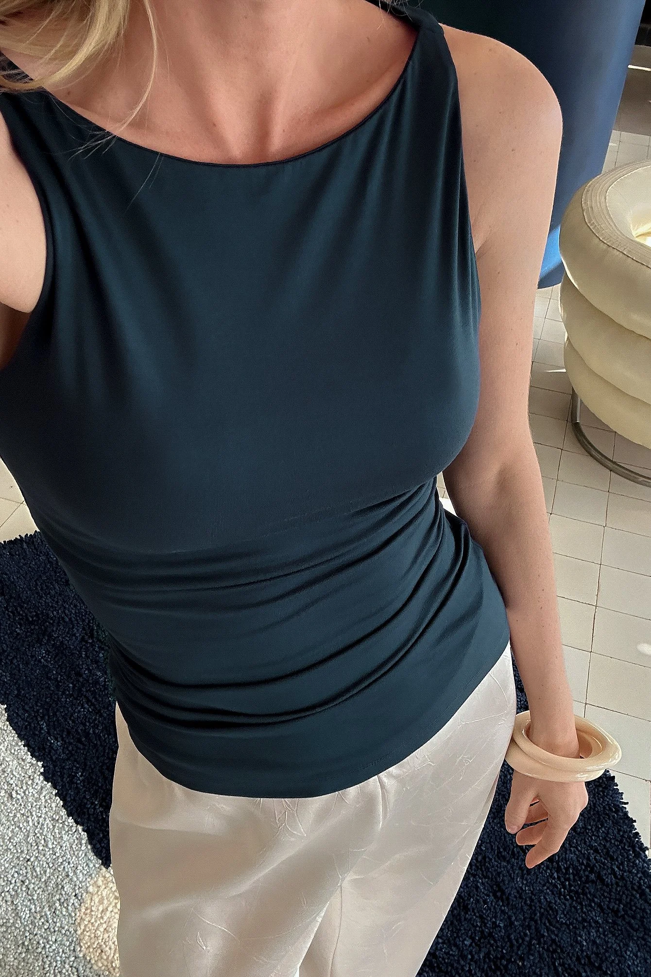 Boat Neck Top