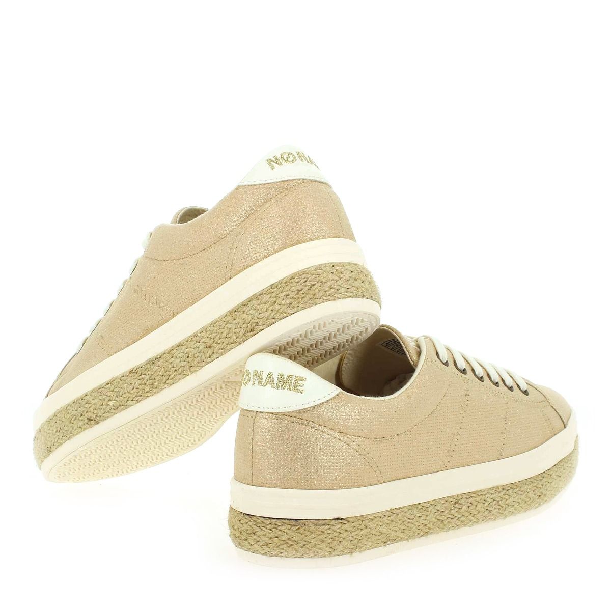 No Name  MALIBU SNEAKER IRUN - Doré