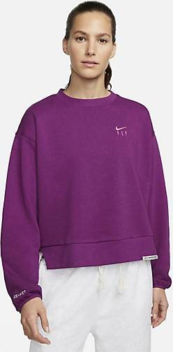 Nike Performance Damen Sweatshirt FLY DRI-FIT Oversized Fit cropped