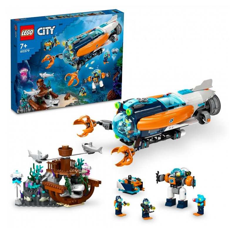 60379 Le sous-marin dexploration en eaux profondes, LEGO City