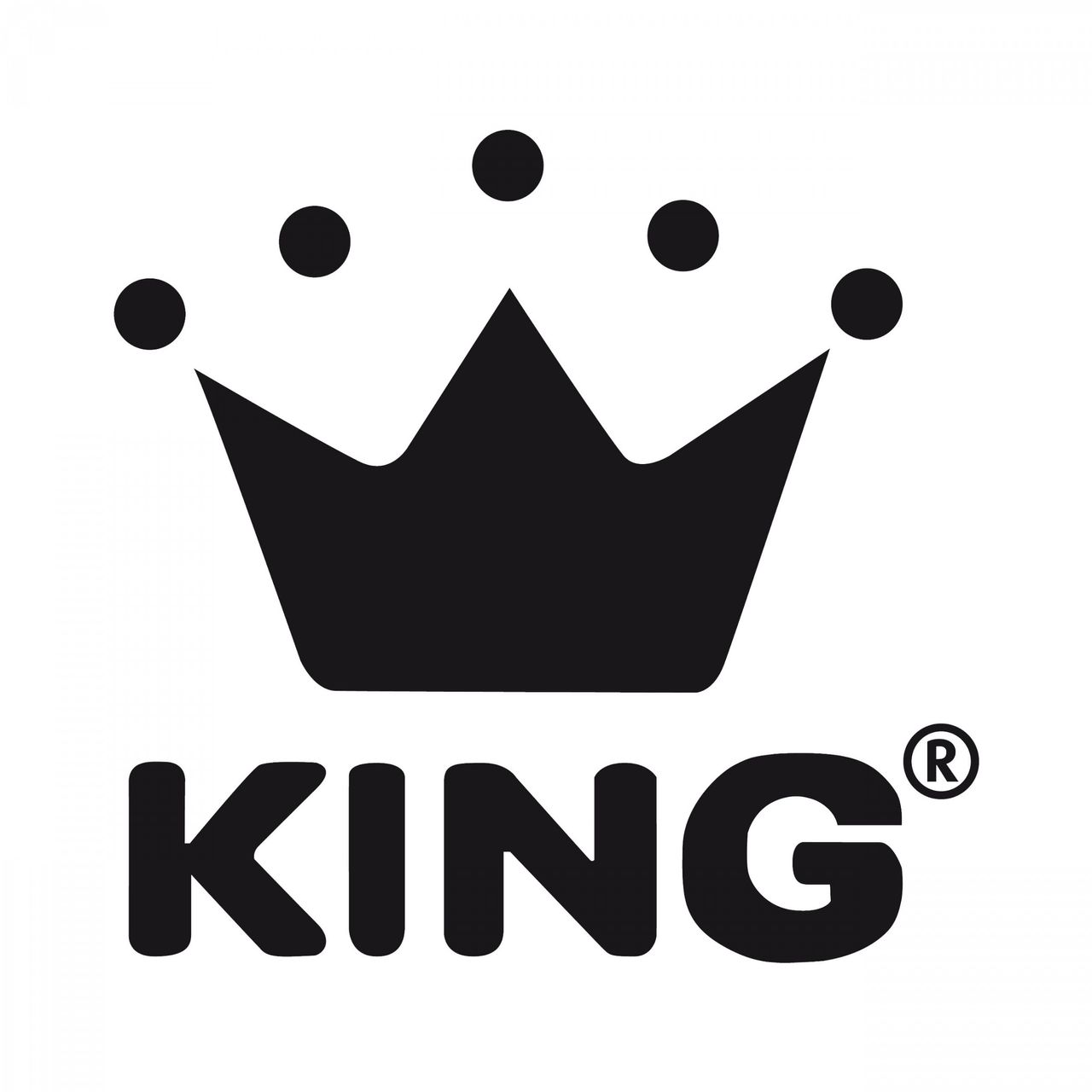KING Alu Bratpfannenset 3-teilig, hellblau / grün / lila