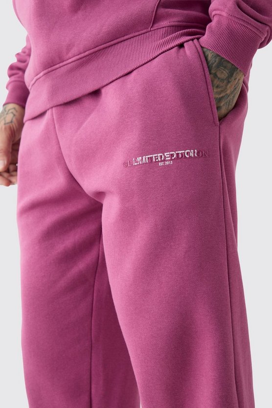 Tall Regular Fit Split Hem Limited Jogger