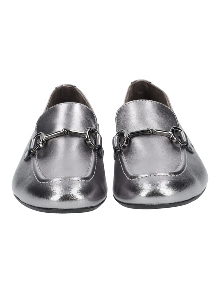 Paul Green Slipper in Metallic Silver günstig kaufen