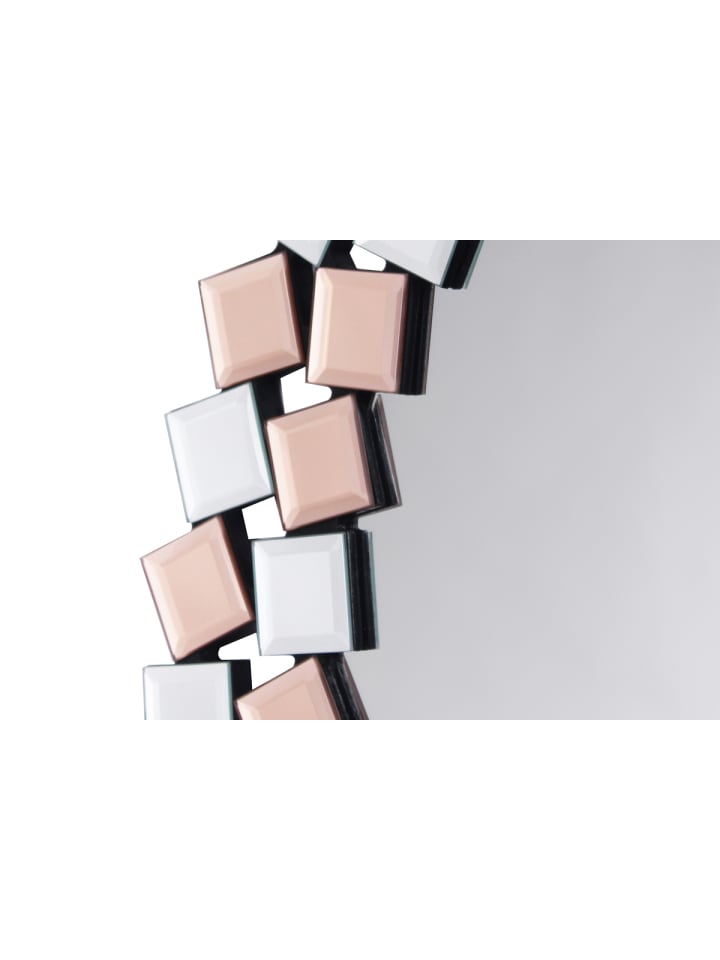 Kayoom Wandspiegel Rowena in Silber / Rosé günstig kaufen onesize