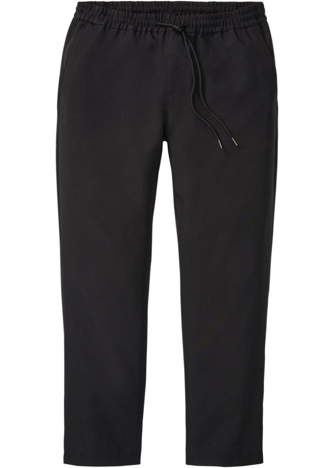 Loose Fit Chino-Schlupfhose aus recyceltem Polyester, Straight