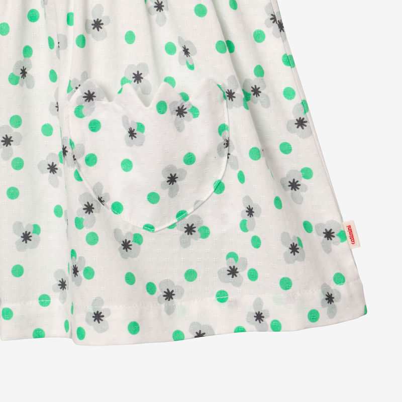 Robe bébé fille micro fleurs beige Catimini