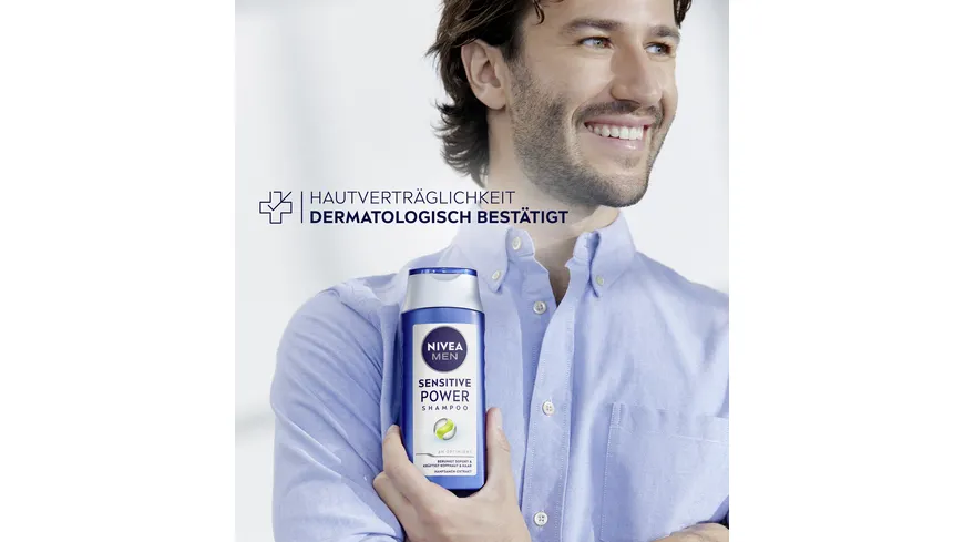 NIVEA MEN Sensitive Power Shampoo 250 ml