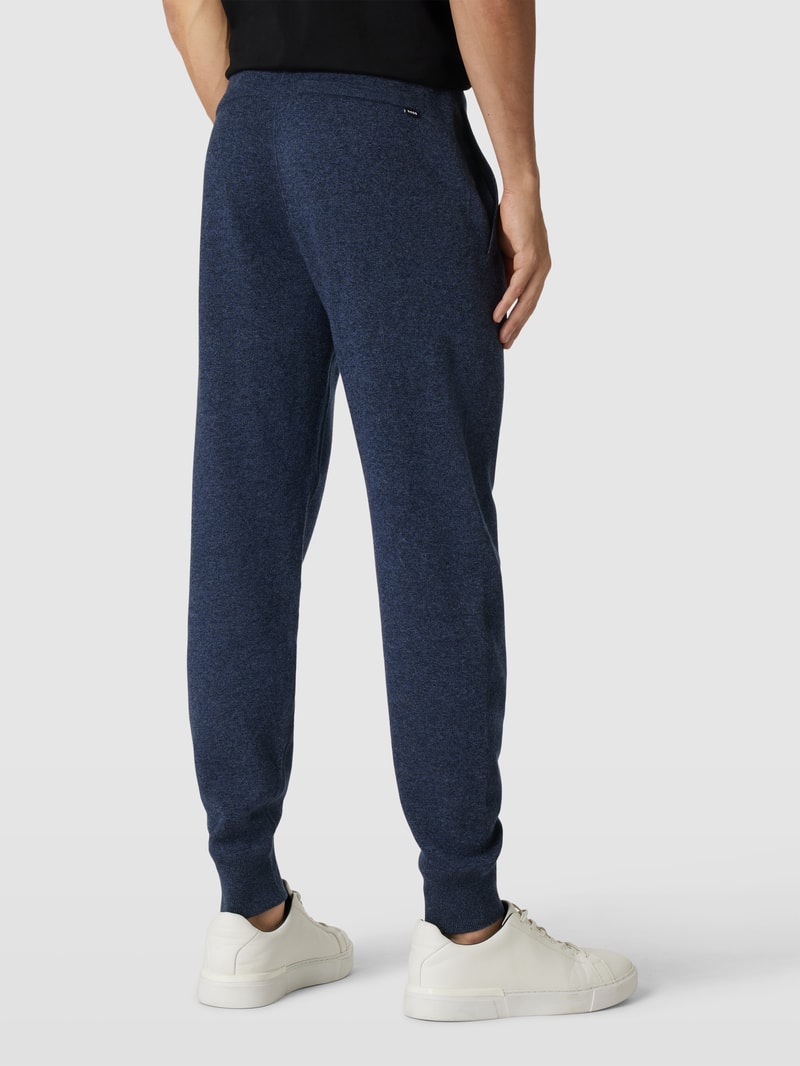 Sweatpants mit Schurwoll-Anteil Modell 'Onestino' in weiß