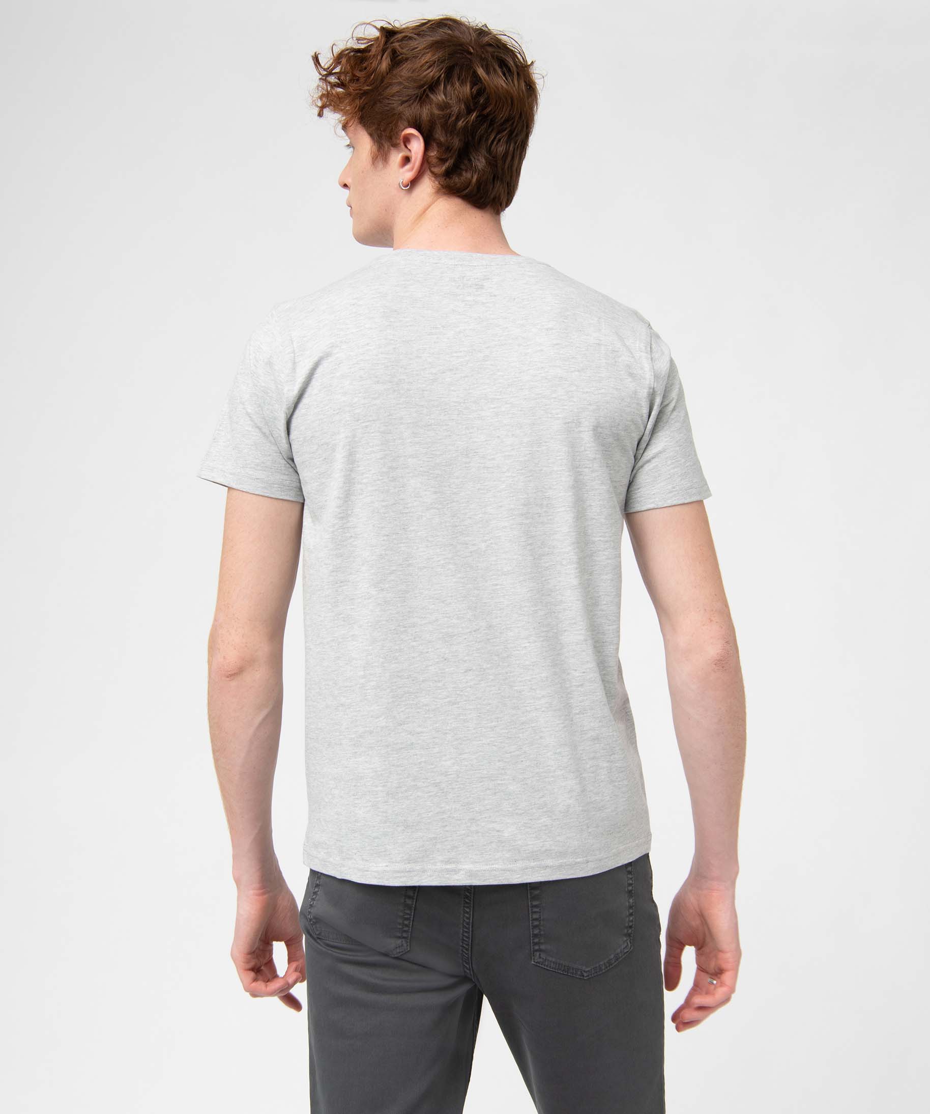 Tee-shirt homme à manches courtes imprimé - L'Attaque des ... gris | GEMO