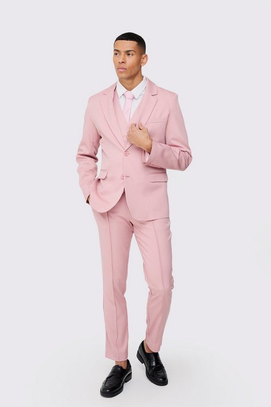 Einreihiger Slim-Fit Blazer