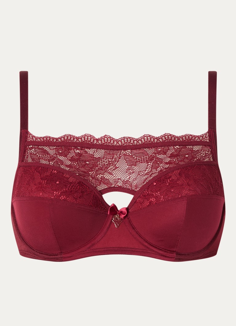 Marlies Dekkers Carita balconette krūšturis ar mežģīnēm